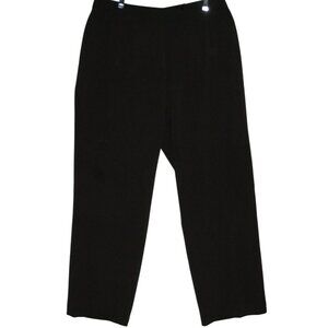 Focus 2000 Dress Pants Womens Size 16W x (31"inseam)Brown high rise Straight Leg